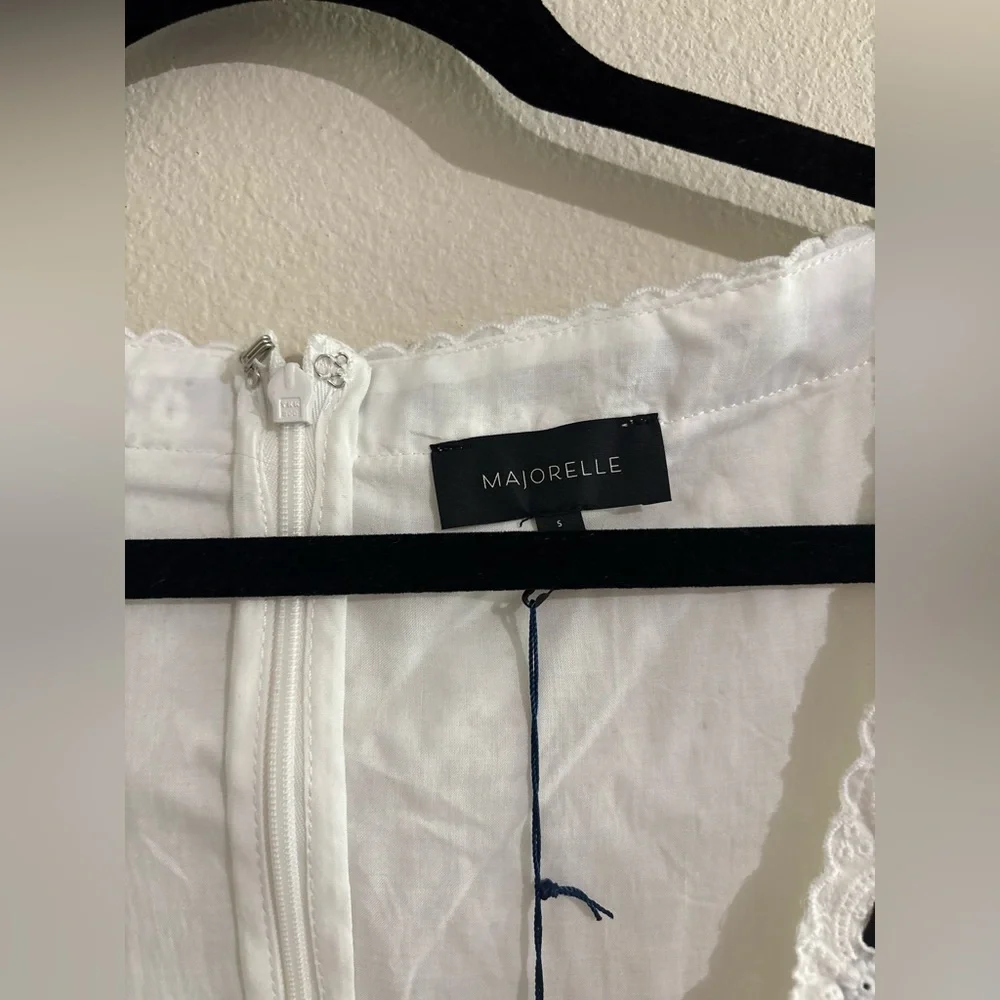 Majorelle Carmen Eyelet Midi dress - Picture 4 of 6